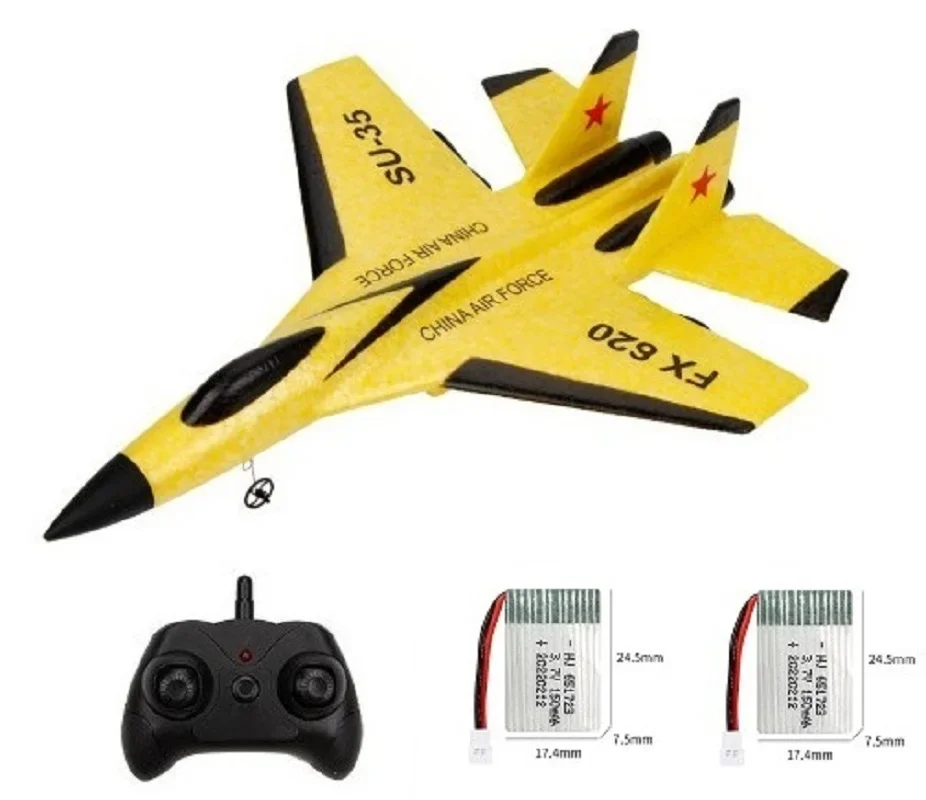 2.4G RC puszczania samolotów pianka samolot dron SU-35 FX622 samolot hobbystyczny szybowiec zdalnie sterowany myśliwiec zabawki elektryczne dzieci