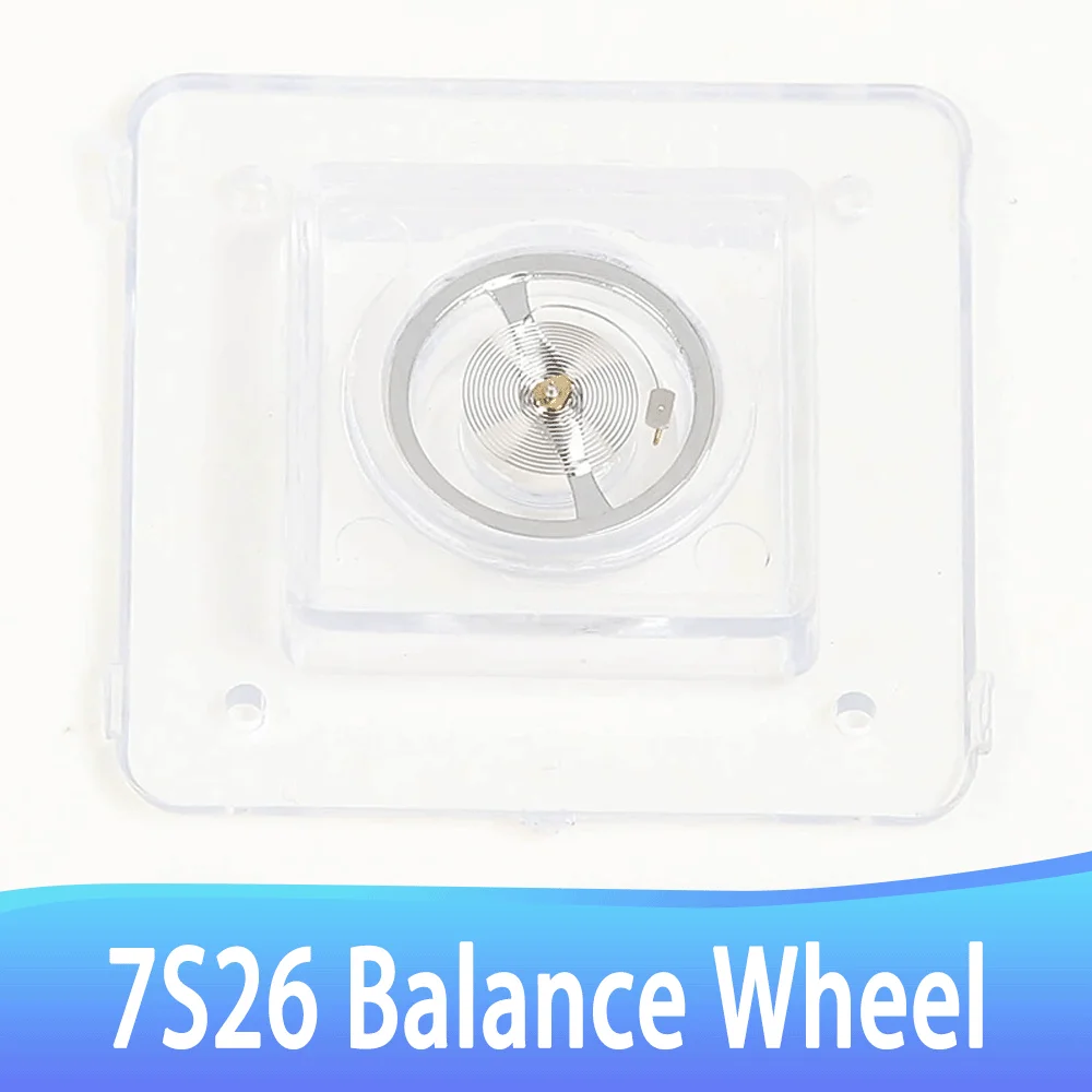 

Watch movement accessories balance wheel suitable for 7S26 mechanical movement parts repair full swing including hairspring