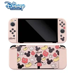 New Disney Mickey Soft Case Dock Station Cover Protective Shell for Nintendo Switch Oled NS Console Crystal Protector Skin