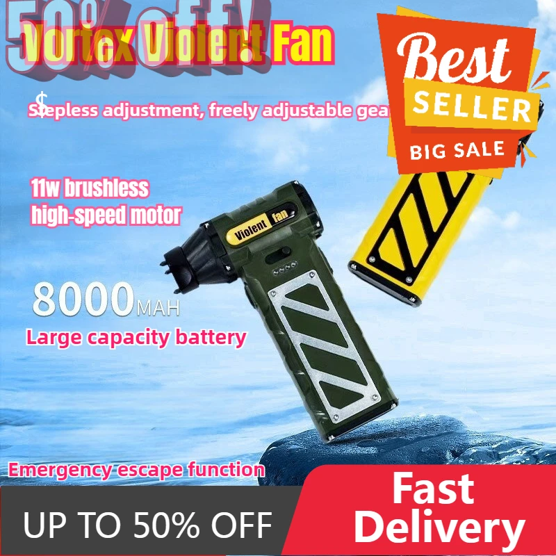 【Fast Delivery】110000RPM Turbofan Handheld Brushless Motor Jet Fan High Power Dust Blower Compressed Air Duster Hair Dryer Clean