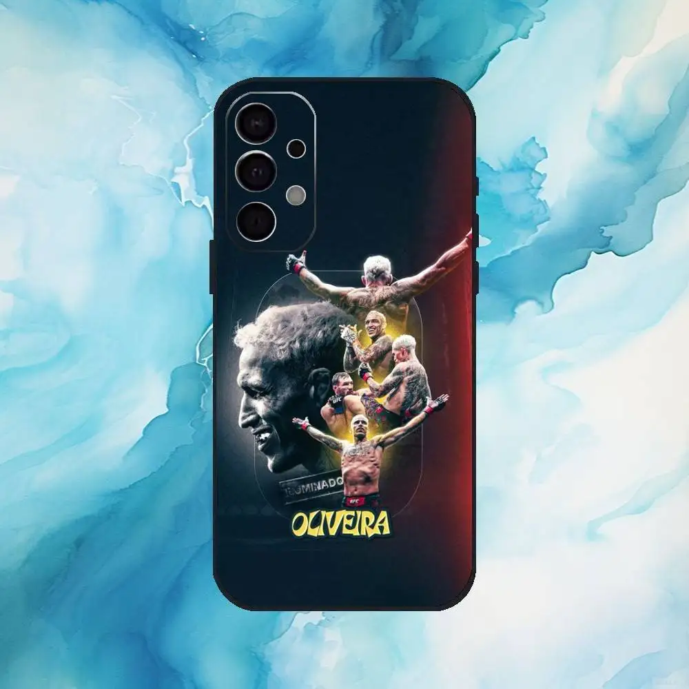 حافظة هاتف Charles Oliveira Do Bronx لهاتف سامسونج S25، S24، S21، S22، S23، S30، Ultra، S20، Plus، Fe، Lite، Note، 10,9,5G غطاء أسود #5