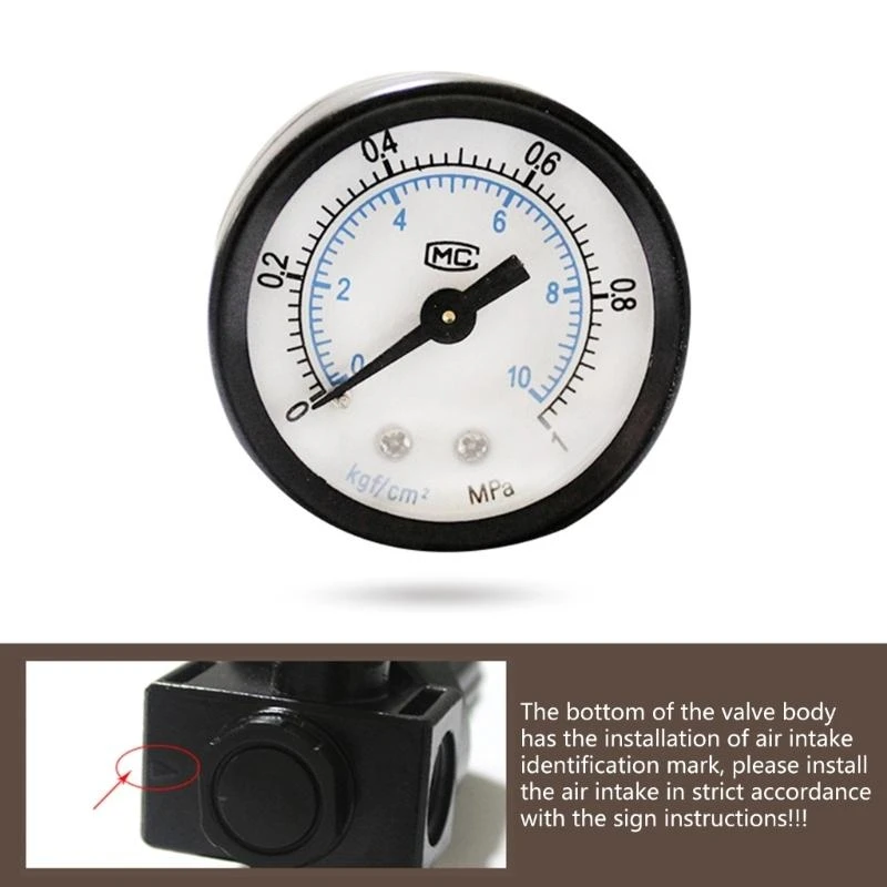 X37E Air-Source Pressure Regulator Air Pressure Relief Regulator