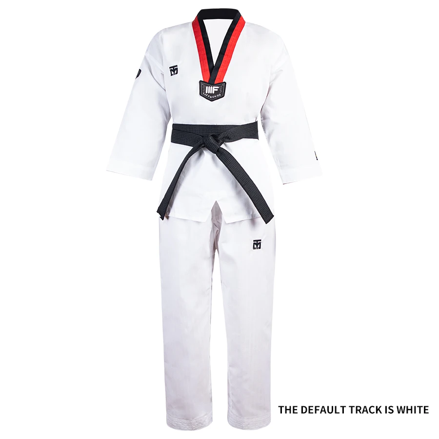 WTF Taekwondo Dobok Kleidung für Kinder und Erwachsene ITF Karate-Anzug Taekwondo-Uniform Karate-Kleidung Größe XXXL-XXXS – Detail 5