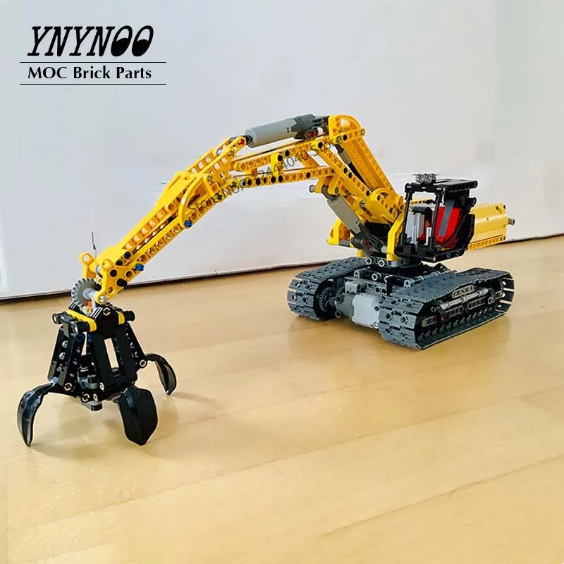 NEW High-Tech MOC Brick Model 42006 Excavator MOD Version full RC Power Functions Set Building Blocks Bricks DIY Toys Kids gifts