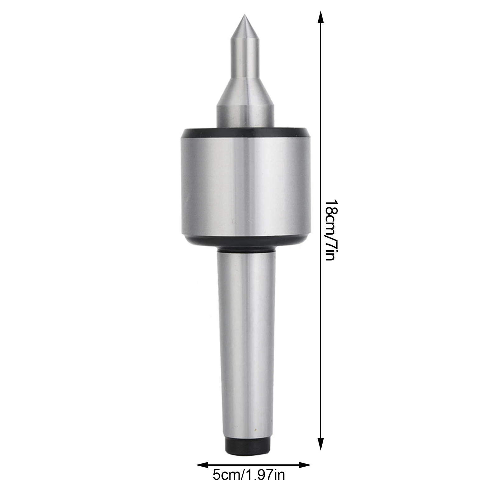 

CNC Tool Lathe Centers Live Center MT3 Lathe Tool MT3 Live Center Professional Carbon Steel 0.000197" Lathes CNC Tool 60°