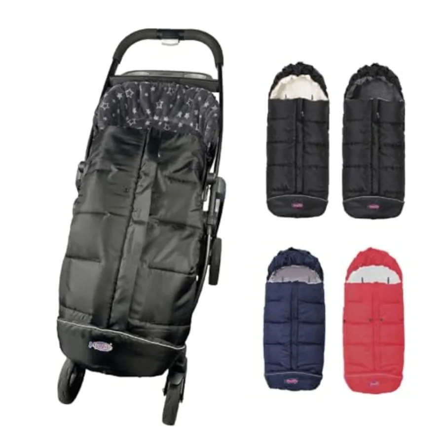 Front Height Adjustable Winter Waterproof Stroller Bunting BagWinter Stroller Blanket Good for M6-48 Toddler