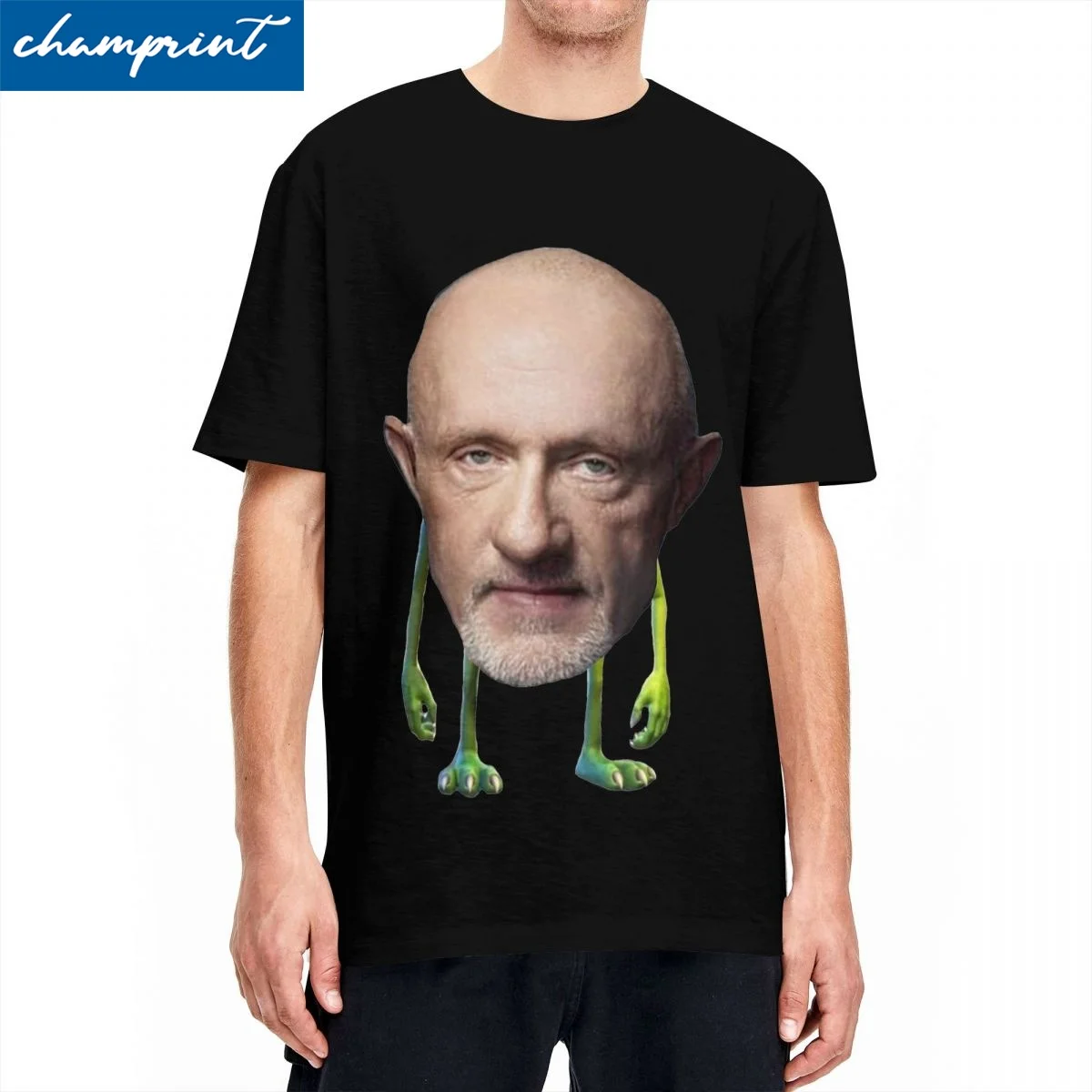 Printed Mike Wazowski T Shirt Unisex Round Neck Short Sleeve Tops Breaking Bad Cotton Summer Top Tee