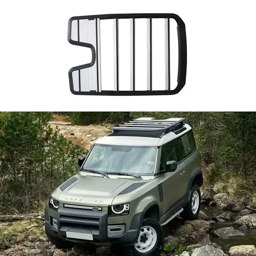 

Offroad 4x4 Auto Part Steel chrome Roof rack for 2020 Land Rover Defender 90 110 Car accessories roof luggage