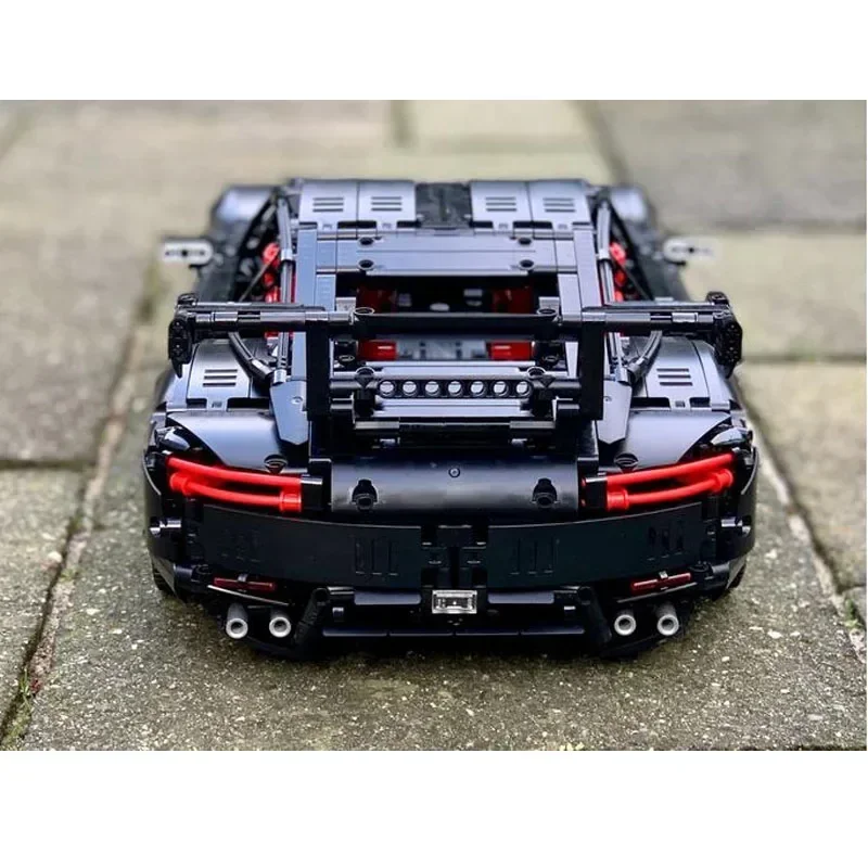 

MOC-98023 Новый спортивный суперкар AMG GT R, гоночный строительный блок, модель 2660 шт., игрушка-строитель на день рождения для мальчиков и детей, подарок