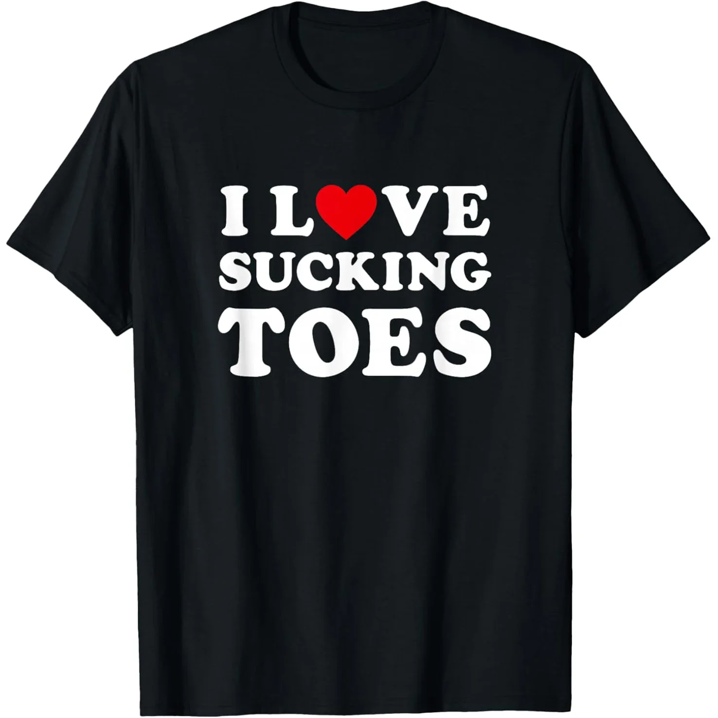 I Love Toes Red Heart Funny Foot Graphic T Shirts Men Women Humor Streetwear Tee Shirt Short Sleeve Unisex Clothing