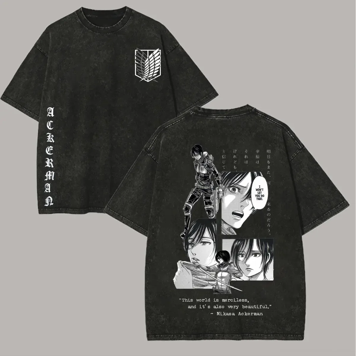 camiseta-vintage-oversized-de-algodao-attack-on-titan-mikasa-para-homens-estilo-casual-de-verao-com-manga-curta