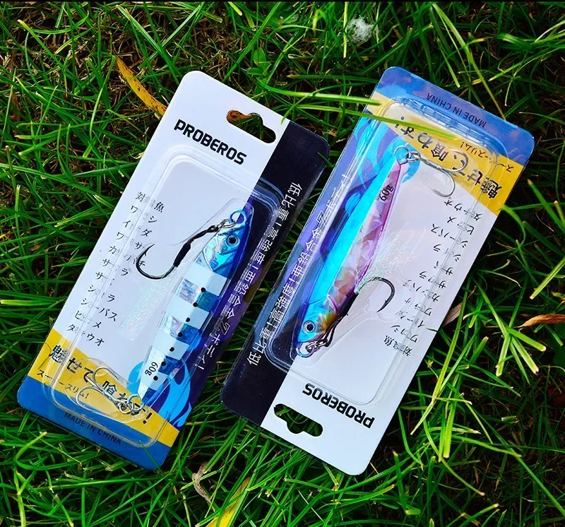 1Pc luminous Long shot Metal Jig Jigging Spoon 30G 60G Shore Casting Jig Drag Cast Sea Bass Lures Artificial Bait Fishing Tackle