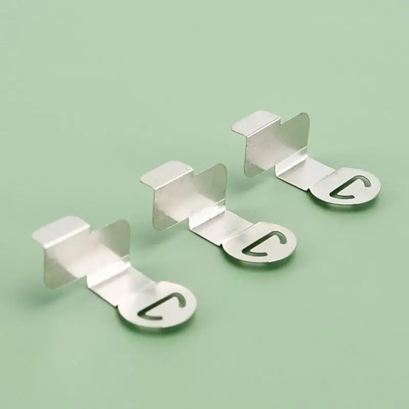 E06B 50PCS 리튬 배터리 터미널 니켈 스트립 포지티브 및 음성 접촉 시트
