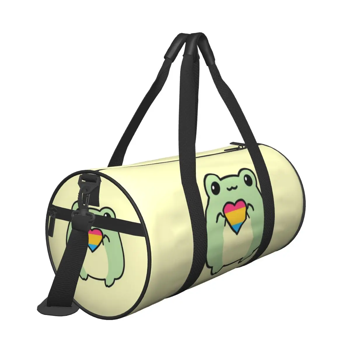 Hot Sale Pride Frogs Pansexual Flag Travel bag Coach Travel Short Trip Bag