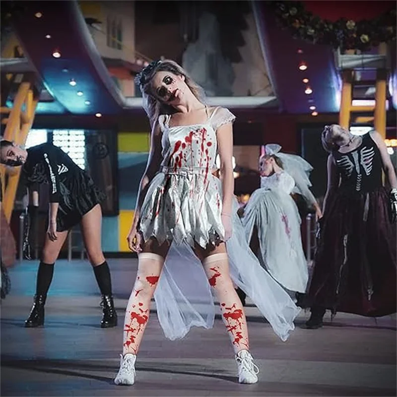 Adult Children Women And Girls Halloween Costumes role-playing Accessories Stockings Socks Dance Props More