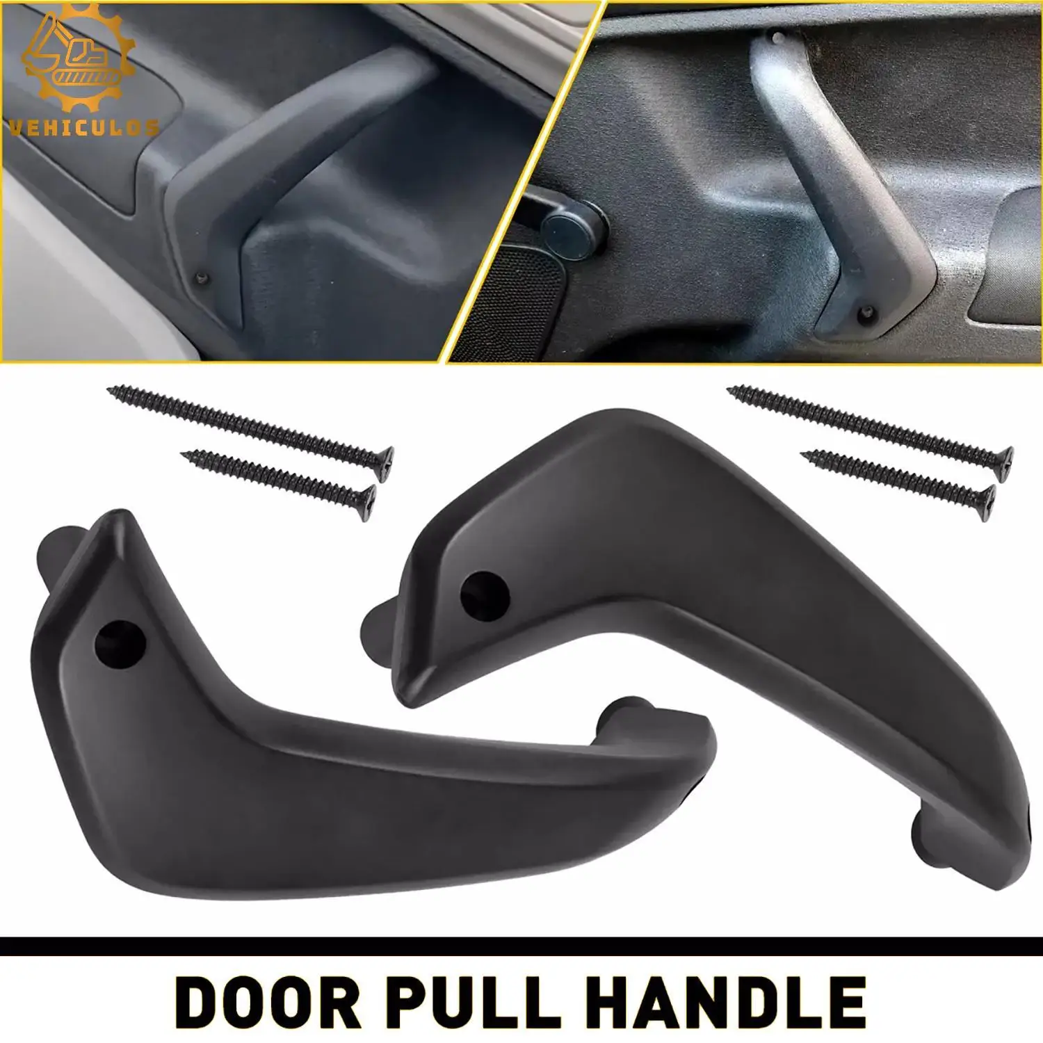 VEHICULOS 2PCS G2BZ-5823943-JA D2BB-A23943-CA35B8 Interior Door Pull Handle For Ford Fiesta 2011-2020