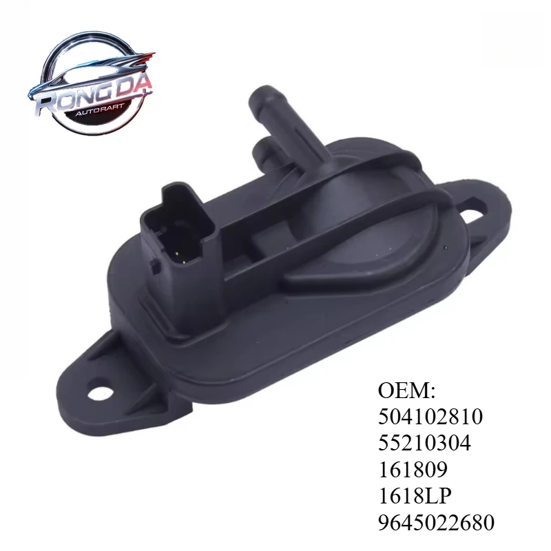 OEM 504102810 55210304 161809 1618LP Air Inlet Gas Differential Pressure Sensor Fit For Citroen Relay Fiat Ducato Peugeot Boxer