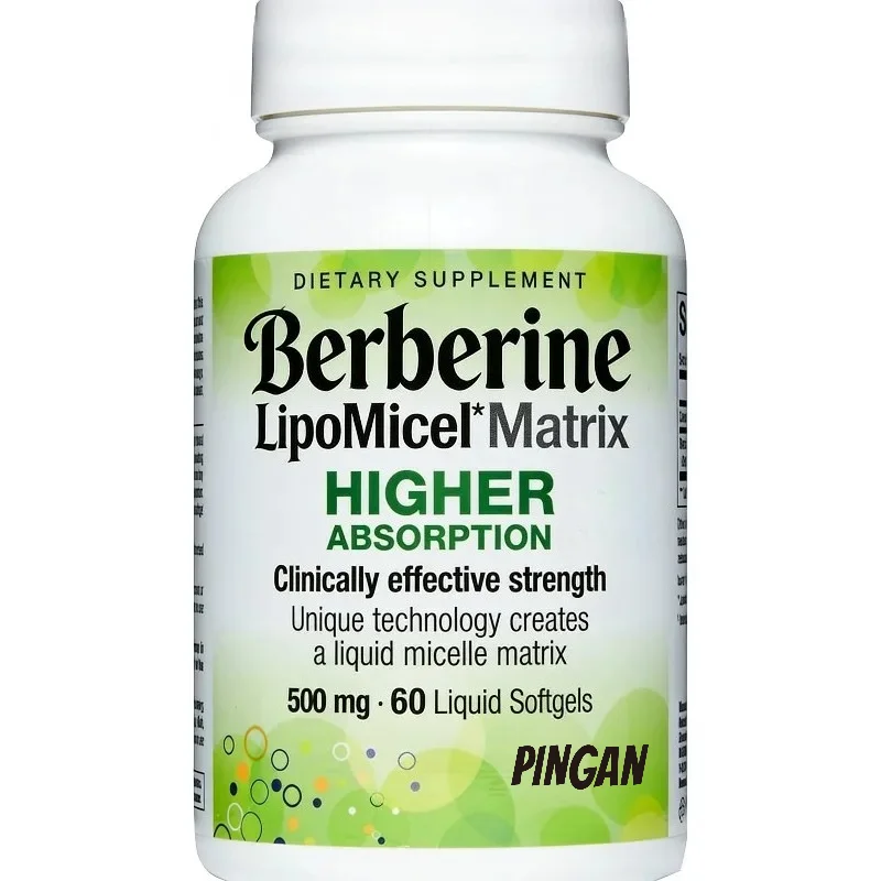 Berberine Supplement - Supports Metabolic Health with 60 Capsules