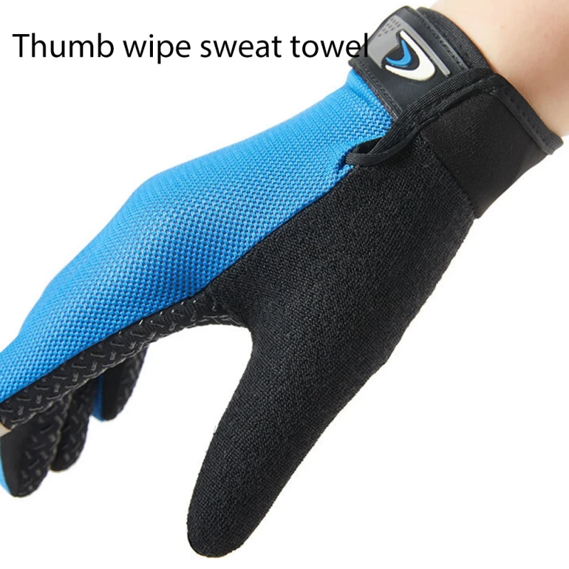 Sommer Männer Angeln Handschuhe Frauen Zwei Finger Cut Männlichen Touchscreen Angeln Anti-Slip Sun-Proof Atmungsaktive Radfahren Fitness Handschuhe – Detail 7