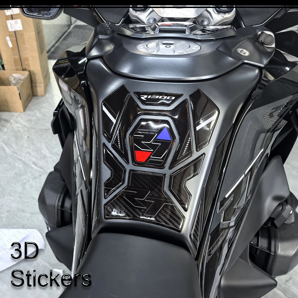 

For R1300RT R 1300 RT R1300 Tank Pad Cap Front Mudguard Fender Handguards Hand guard Protector Stickers Decals
