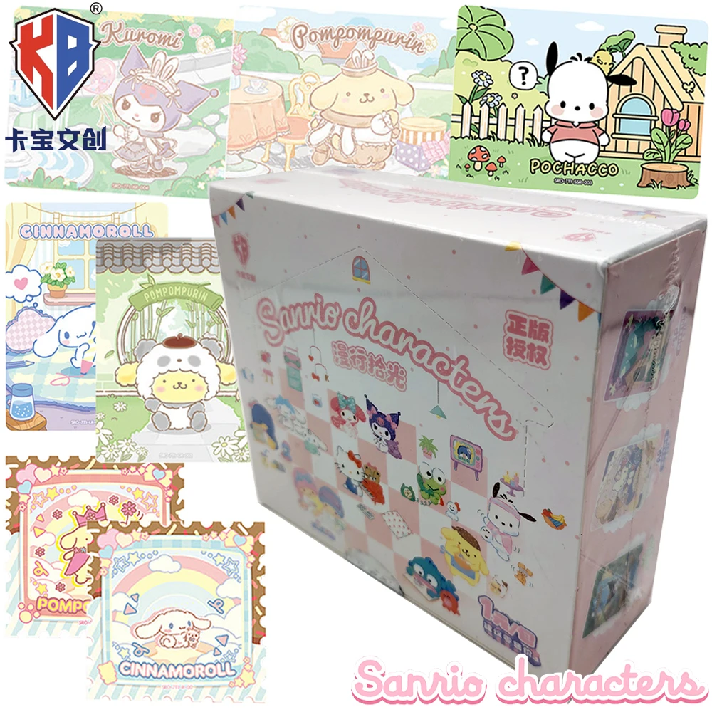 

KABAO Official Sanrio Collection Cards Encourage Child's Healing Birthday Surprise Gifts Japanese Popular Cartoon Creative Cards
