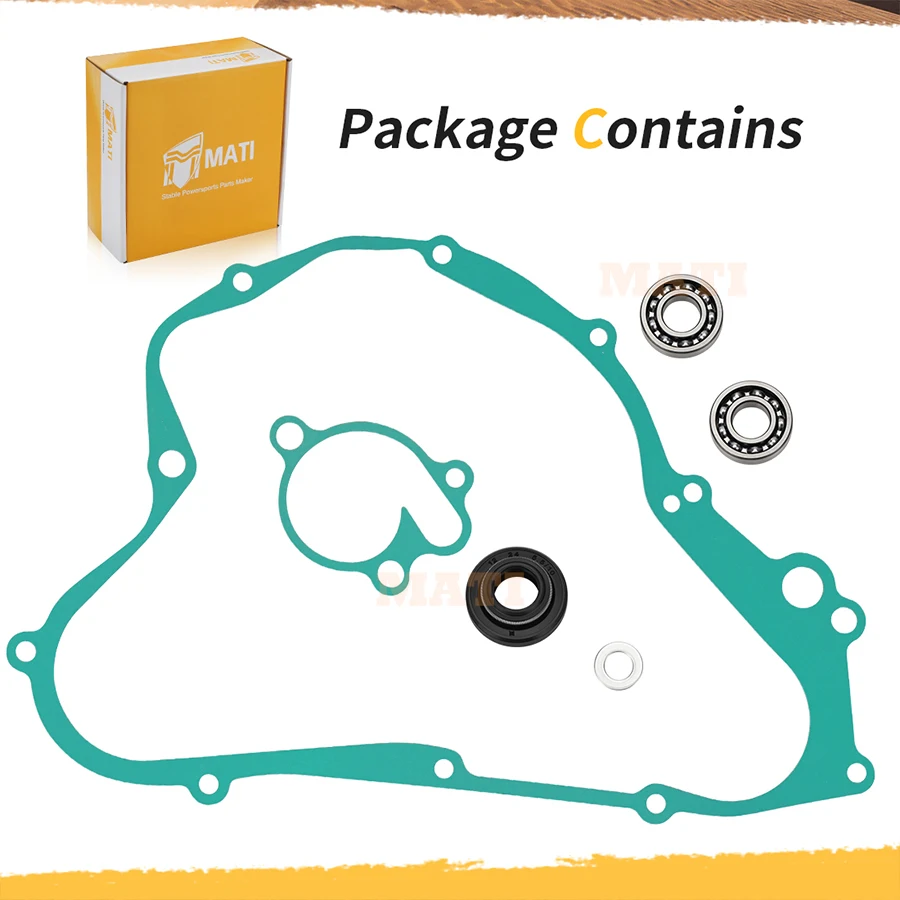 M MATI Water Pump Rebuild Kit For Suzuki RM125 RM125S 1992-2000 (Only Use Model T/V ) 11482-43D01