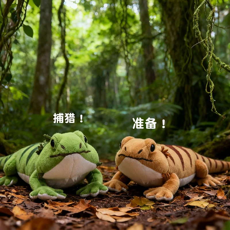 

Имитация мультяшного хамелеона, плюшевая игрушка, мягкие игрушки, реалистичные дикие рептилия, ящерица, плюшевые куклы, детские игрушки, подарки