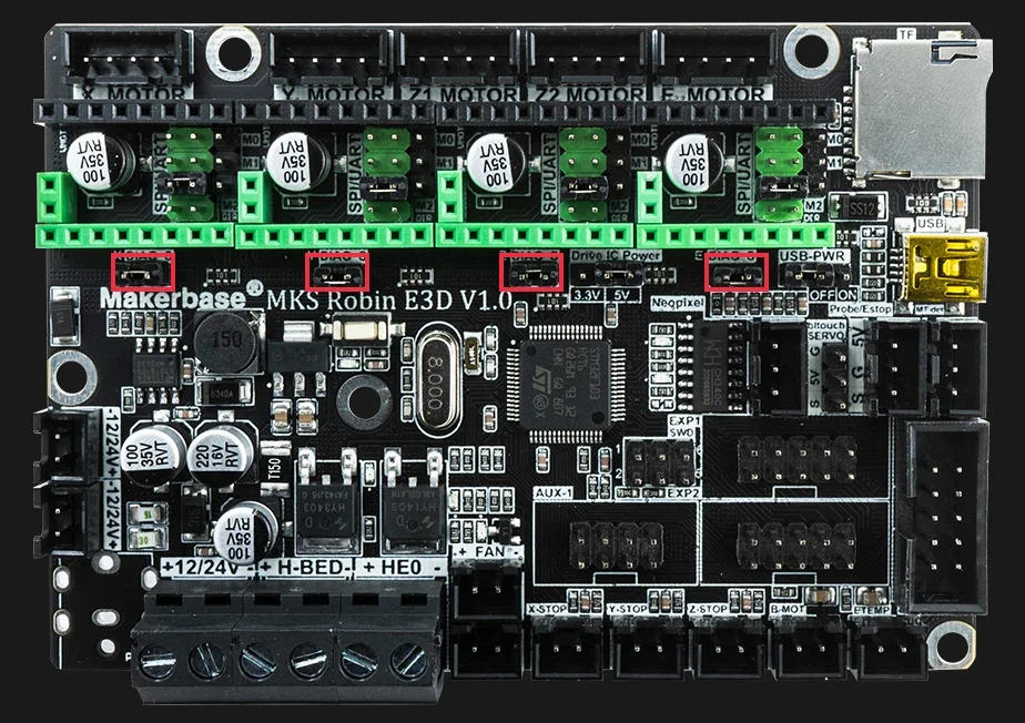 MKS TMC2209 2209 Schrittmotortreiber Skr V2.0 Gen L StepStick 2,5 A UART extrem leise für Sgenl Genl Robin Nano 3D-Druckerteile – Detail 6