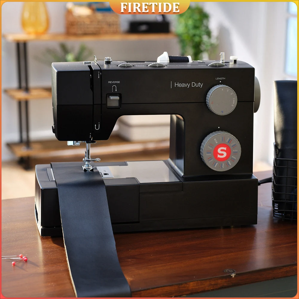 

Duty 4432 Black Edition Sewing Machine – 32 Stitches Automatic Threader 1100 Needles/minute Heavy