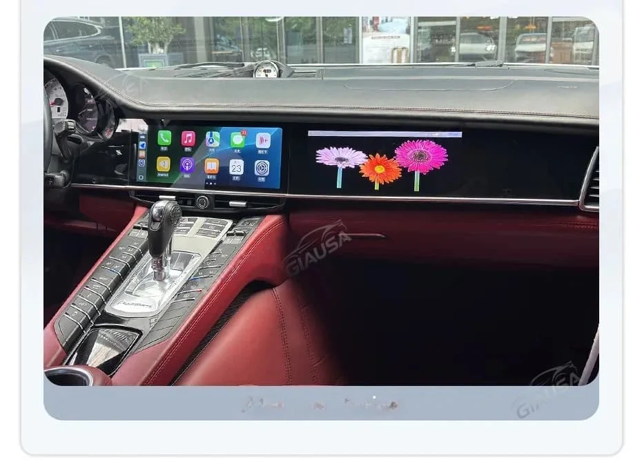 Pour Porsche Panamera 970 2010-2016, écran double 12,3 pouces + 11,4 pouces, lecteur multimédia vidéo Android interactif amélioré, Carplay