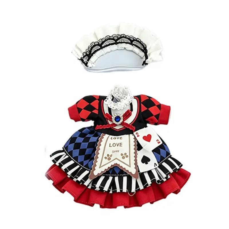 Doll's Clothes Suitable for OB11 Set YMY-GSC 1/8,1/12 BJD Dress Change 16-17cm Doll Toy Accessories(No doll)