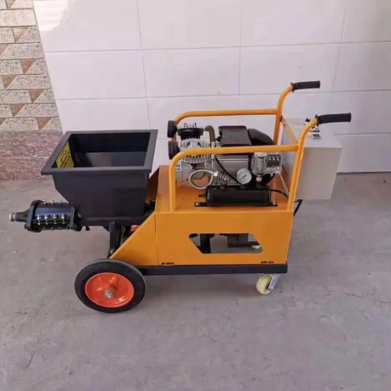 

Mortar Spraying Machine Spray Plaster Device Wall Plaster Device Cement Mortar Tool Shotcrete Concrete Spraying Equipment