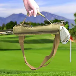 Sacca da Golf borsa per pistola da uomo e da donna semplice borsa a tracolla portatile per campo da guida borsa pieghevole portatile per mini club