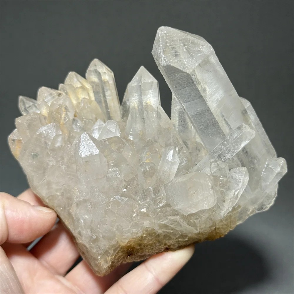 White Crystal Cluster Crystal Mineral Specimen Natural Original Stone Reiki Energy Healing Crafts Home Decoration Gift