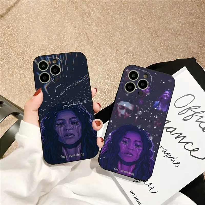 TV Show Euphoria Phone Case For Iphone 13ProMax 15 11 13 14 Pro Xs Max Mini Xr X 7 8 6 6s Plus Shell Coque