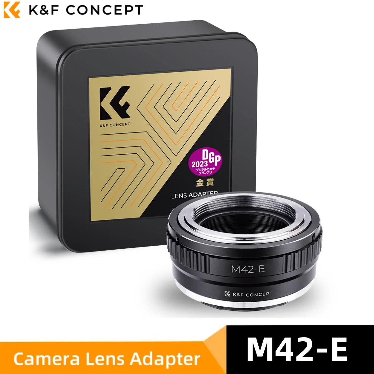 Адаптер объектива K & F Concept для объективов M42 к креплению камеры Sony NEX E Alpha NEX-7 A5000 A6000 A6400 A7C A7C2 A1 A9 a7R II