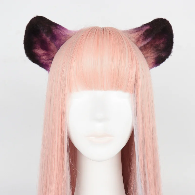 Arknights Lin Ears Headband Cosplay Costume Suit Kawaii Lin Mouse Tail Cosplay Accessories JK Girl Halloween Party Hair Hoop