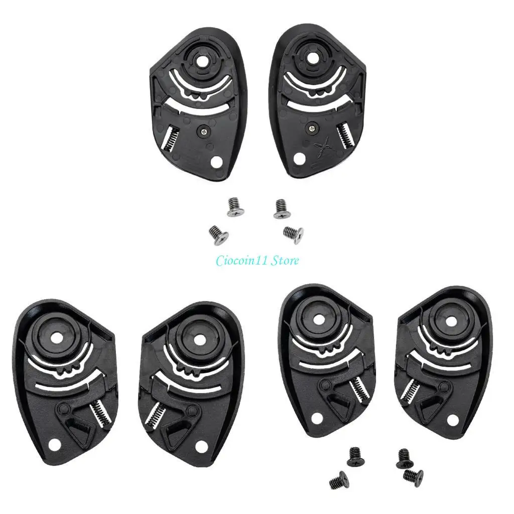 Y1ub Helmets Lens Agens Clip Shield Final Fixing Base for Kyt Half Face Celmets