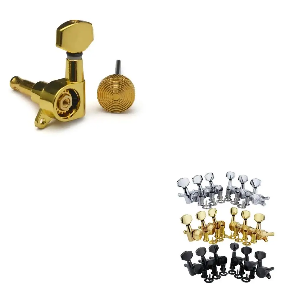 

1Pc Vintage Guitar Locking Tuners Machine Head Left/Right Hand Guitar Tuners