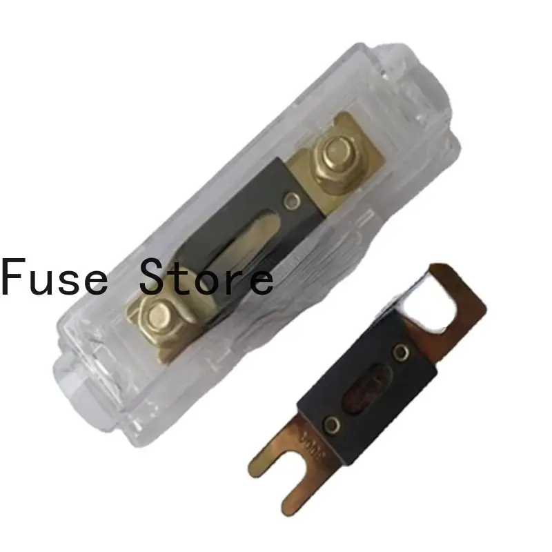 1PCS High Current Fuse Holder Fork Bolt Car Audio Large   Box Junction  20A-500A