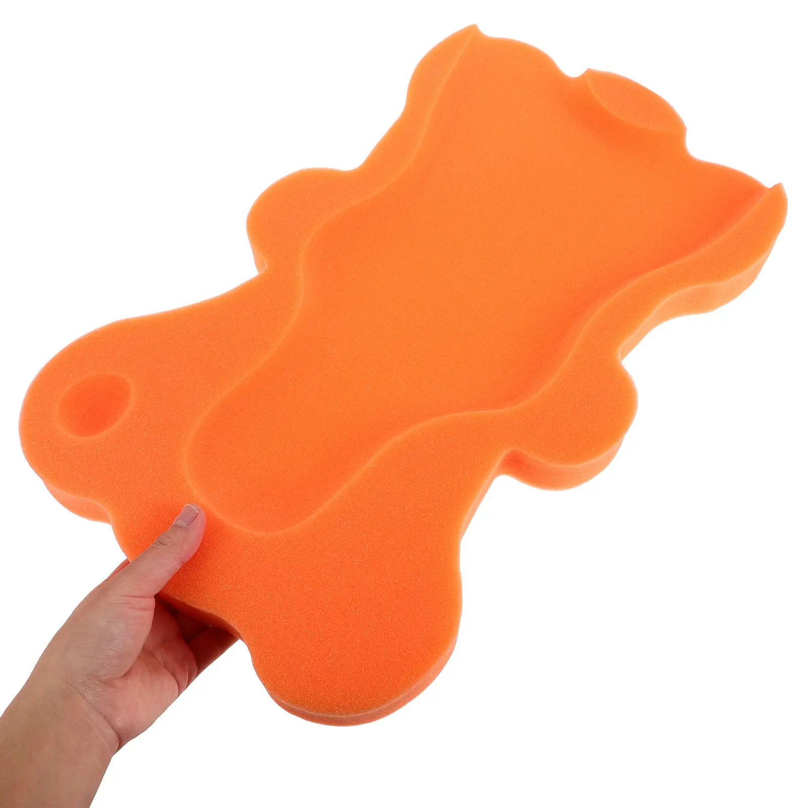 Infant Bath Sponge Cushion Soft Baby Bath Pad Non Slip Newborn Bathtub Seat Support Shower Bathing Tub Mat Baby