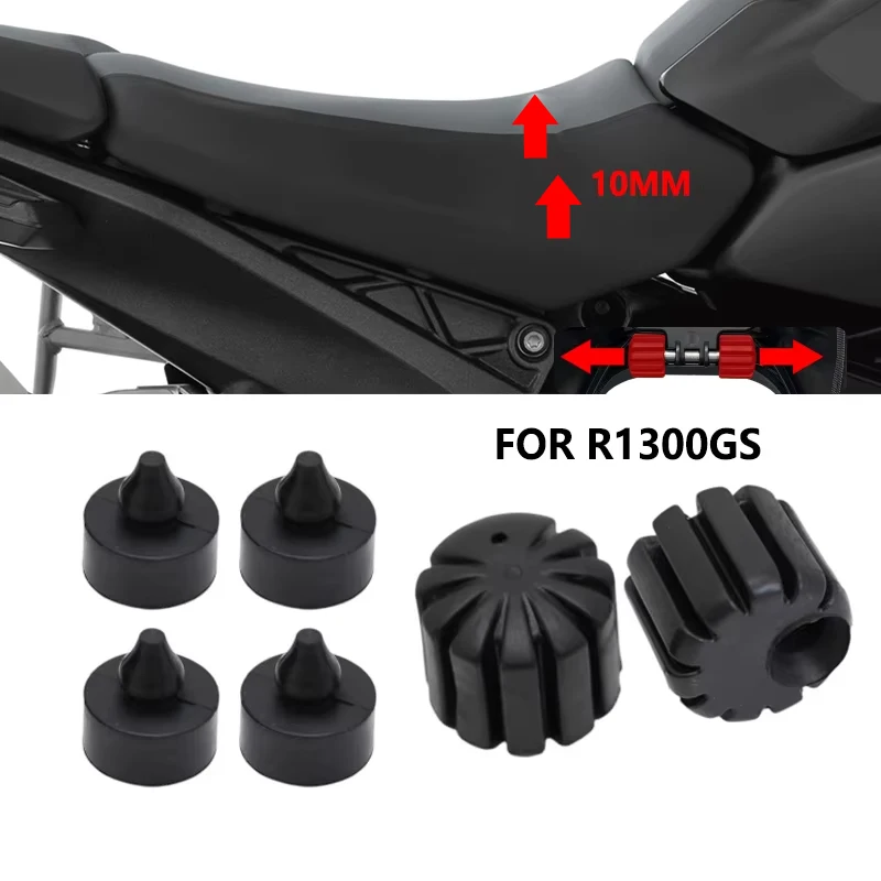 For BMW R1300GS R 1300 GS Adventure R1300 GS ADV 2023 2024 2025 Motorcycle Rubber Rider Seat Saddle Height Adjustment Kit 10mm