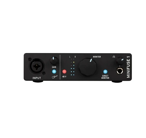 ARTURIA MiniFuse 1 USB external sound card MIDI recording interface plug and play for broadcasting,performance and production