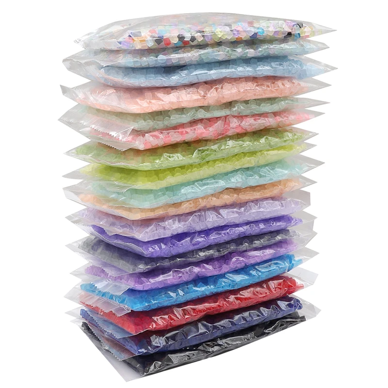 ลูกปัดแก้วเม็ดเล็กแบบคละสี สำหรับทำเครื่องประดับ สร้อยข้อมือ สร้อยคอ DIY ลูกปัดดีไซน์พิเศษ ต่างหู ขนาด 5 มม. (ประมาณ 100 เม็ด)