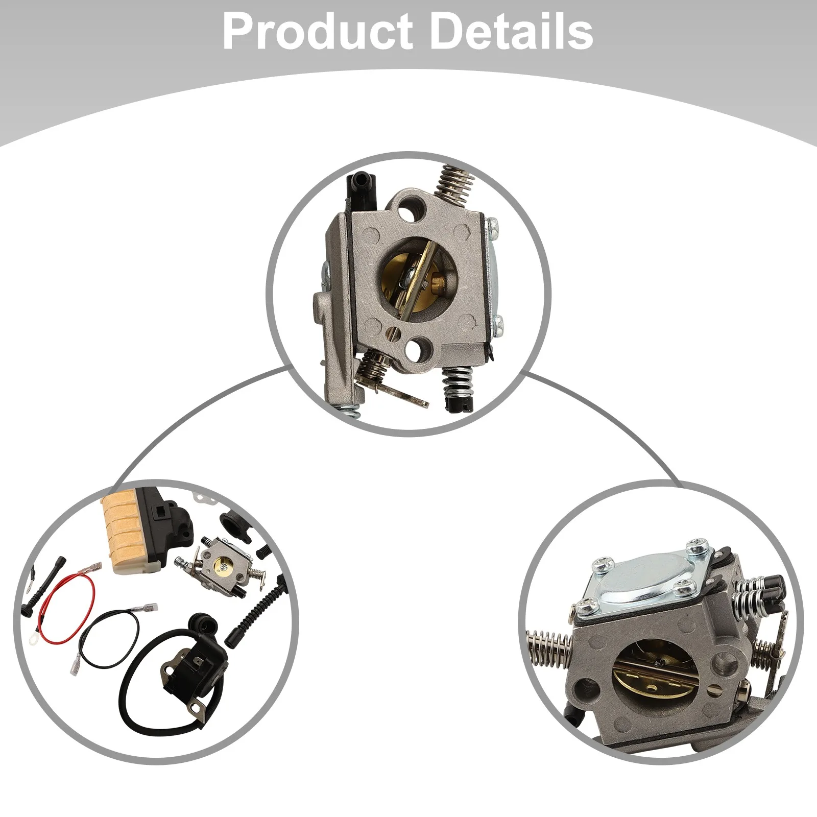 

Универсальный комплект для замены карбюратора бензопилы для моделей 021, 025, MS210, MS250 – необходимые детали для оптимальной функциональности