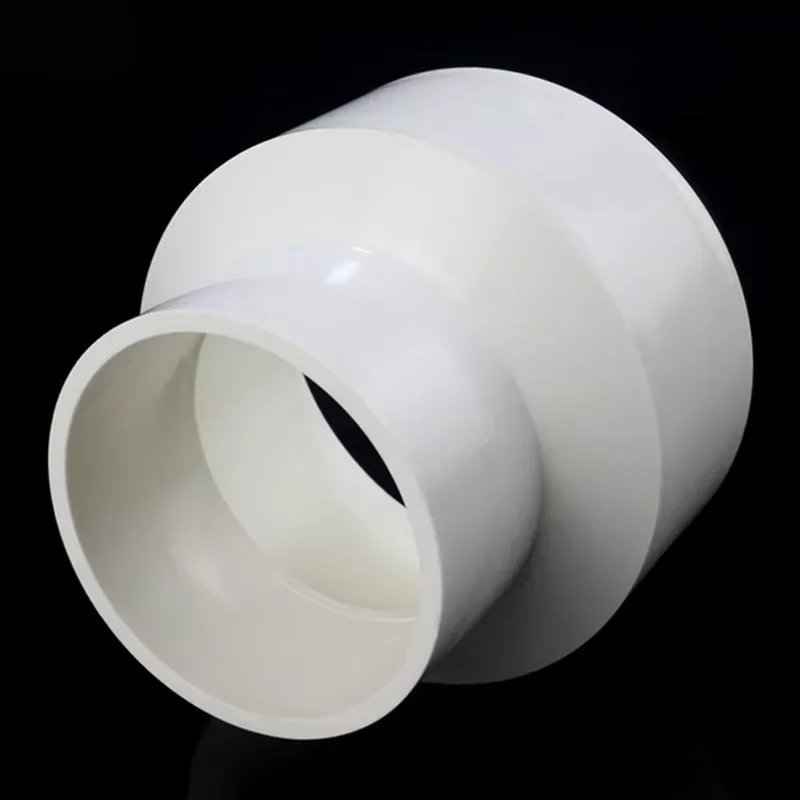 25/32/40/50/63/75/90/110/125/200mm PVC Straight Reducer Fittings Water Tube Aquarium Adapter Garden Irrigation Hose Fittings