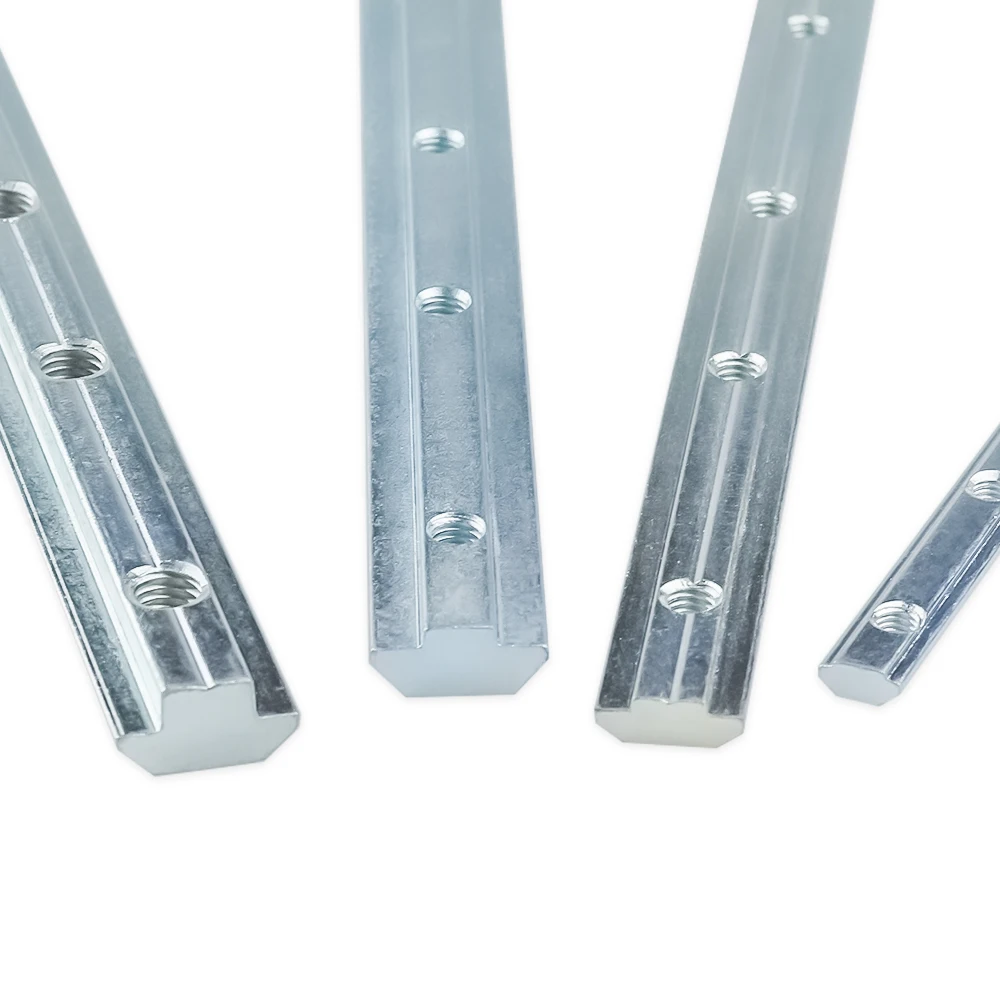 180 Degree Aluminium Extrusion Profile Straight Joint Inside Connector Fittings Strip for 20/30/40/45 Series Aluminum Profiles