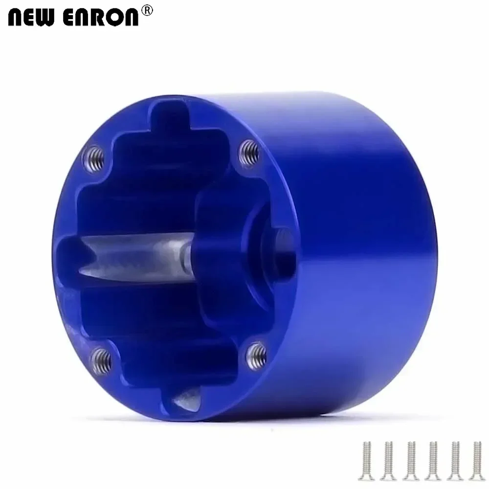 NOVA caixa diferencial de alumínio ENRON # LOS 232004   para carro RC 1/10 equipe Losi BAJA REY 4wd Rock Rey RTR