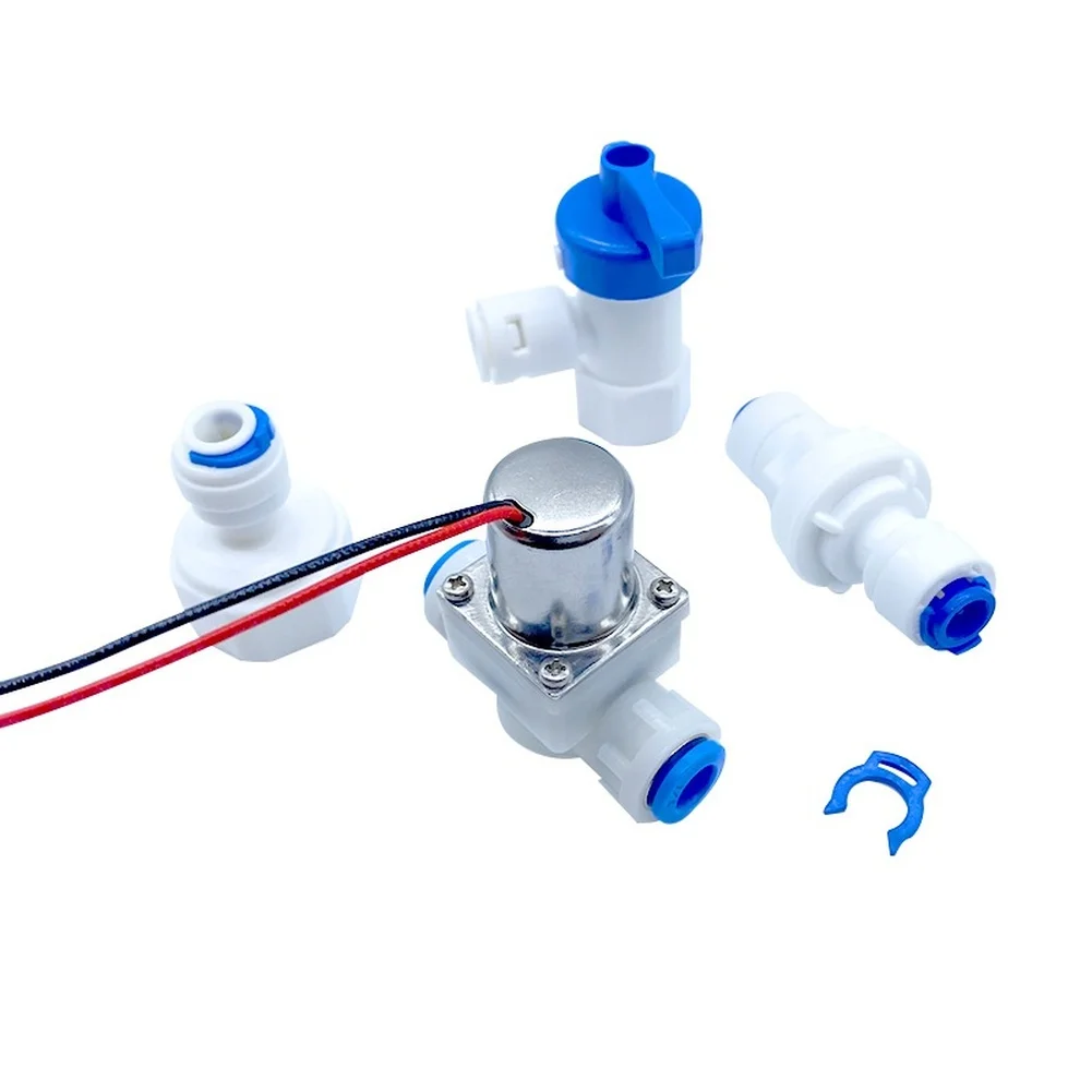 for pe for pulse Solenoid Valve with Quick Connect Fitting for Farm Irrigation Water Control DC12V Compatible with Tap and