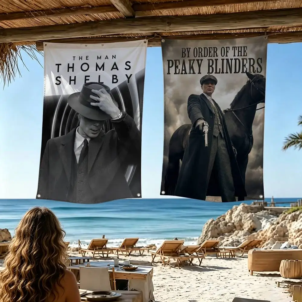 Peaky Blinders tommy shelby  Flags for Bedrooms Home Decor Items Outdoor Decors Garage Decoration Flaga
